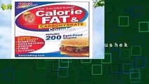 [NEW RELEASES]  The Calorieking Calorie, Fat   Carbohydrate Counter by Allan Borushek