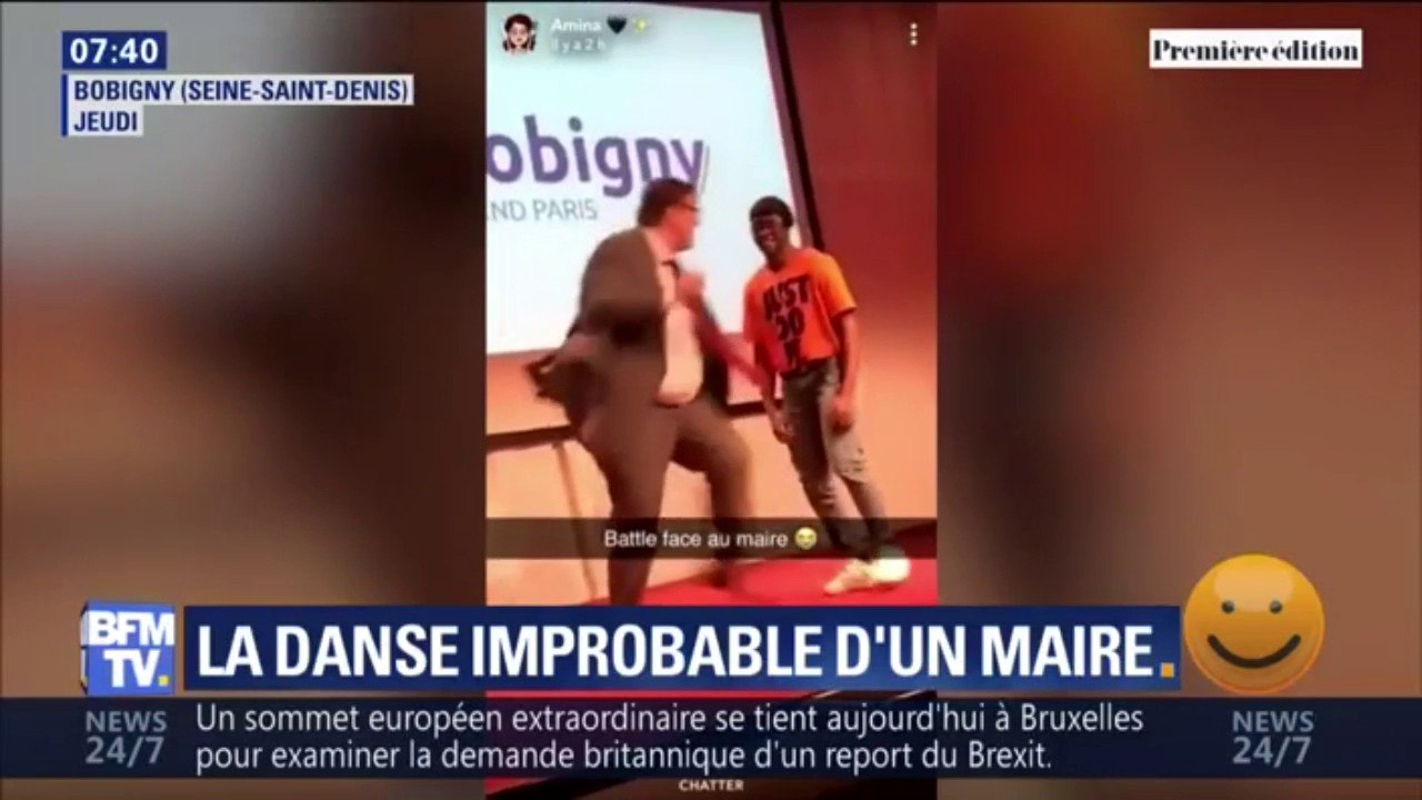 La danse endiablée du maire de Bobigny amuse les réseaux sociaux