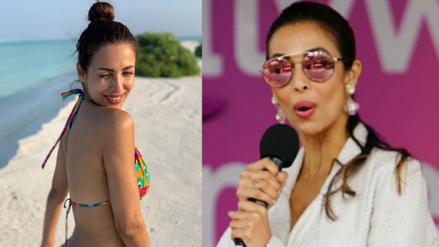 Malaika Arora befitting reply to TROLLERS for wearing Bikini; Check Out | FilmiBeat