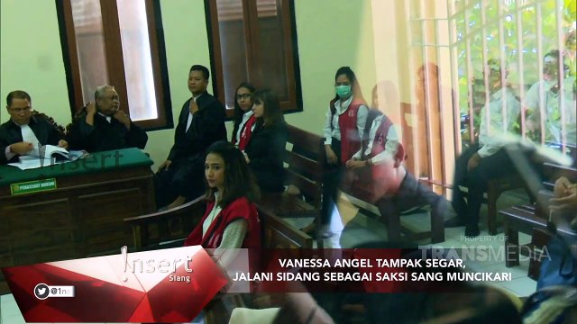 INSERT - Vanessa Angel Tampak Segar Jalani Sidang Sebagai Saksi