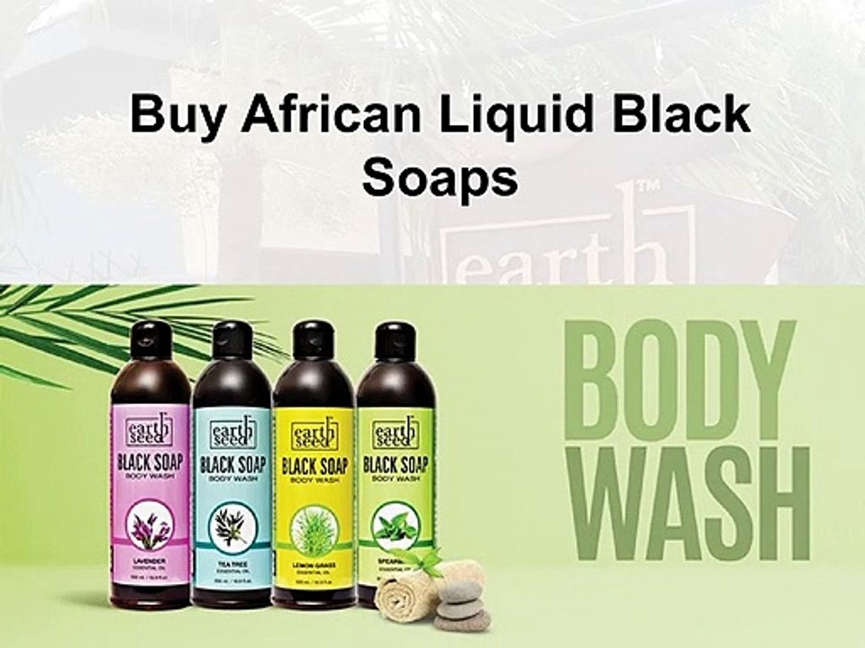 Buy African Liquid Black Soaps
