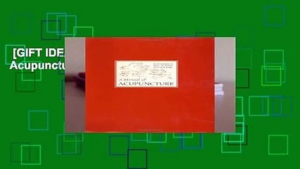 [GIFT IDEAS] A Manual of Acupuncture by Peter Deadman
