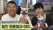 춘자의 반려인 절친 정종철과 그의 반려견 떠띠