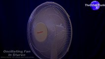 Oscillating Fan in Stereo - White noise sounds for sleep and relaxation