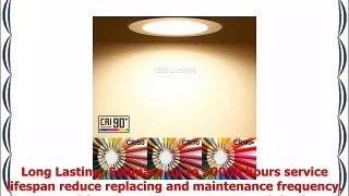 TORCHSTAR 12 Pack 15W 56 inch LED Retrofit Lighting Fixture Baffle TrimCRI90 90W Equiv