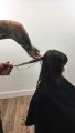 How to cut a Long Creative haircut - Long layered haircut