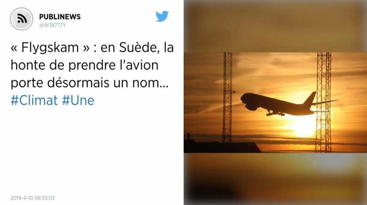 « Flygskam » : en Suède, la honte de prendre l'...