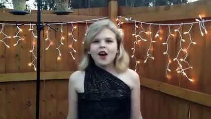 American Girl's Voice Singing the Ekushey February of Bangladesh