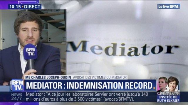 L'avocat des victimes du Médiator estime les indemnisations correctes
