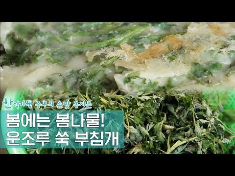 봄에는 봄나물! 운조루 쑥 부침개 만들기 [한식기행 종부의 손맛-봄] 1회