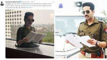 Ayushmann Khurrana wraps up shooting for 'Article 15 | FilmiBeat