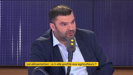 Loi Alimentation : "Tout le monde ne joue pas le jeu dans la grande distribution" mais "je reste optimiste" estime Jérémy Decerle
