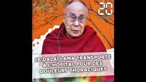 Le dalaï lama transporté à l'hôpital pour des douleurs thoraciques