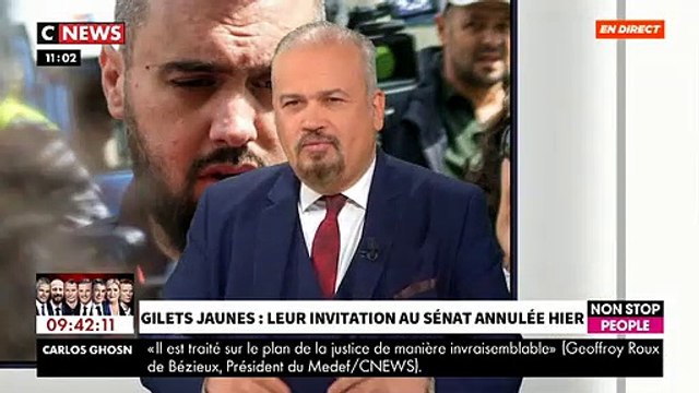 Accrochage entre l'avocat des gilets jaunes et Jean-Marc Morandini après des menaces contre CNews et Pascal Praud - VIDEO