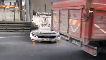 Beylikdüzü E 5 Güzelyurt Mevkii'nde Trafik Kazası