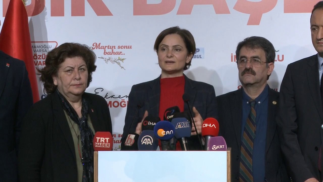 Canan Kaftancıoğlu / 10 Nisan 2019 / Basın Toplantısı