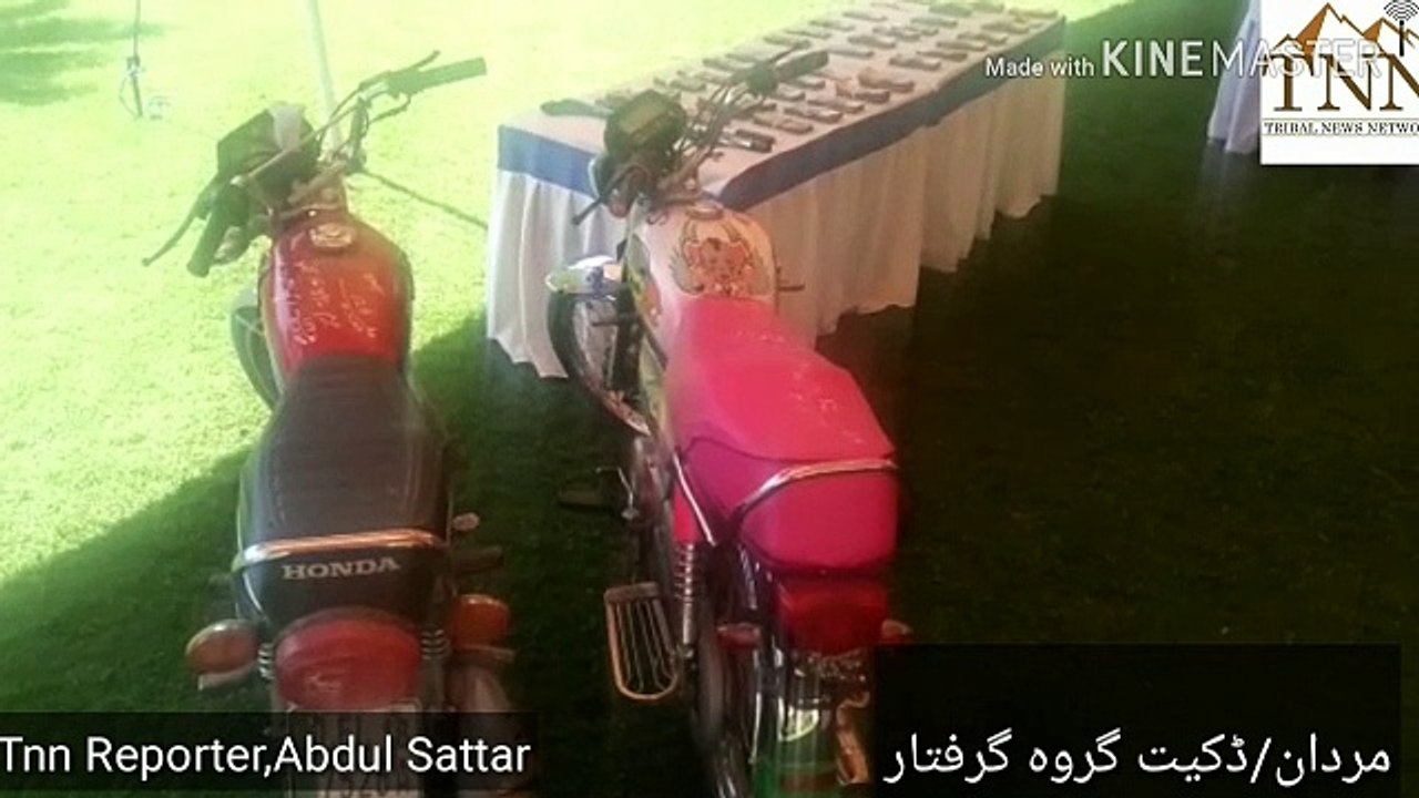 Gang arrested by Mardan police