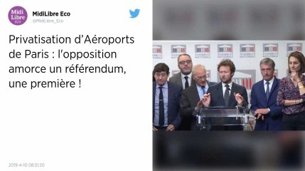 Privatisation d’Aéroports de Paris : des parlementaires lancent la 1re étape pour un référendum