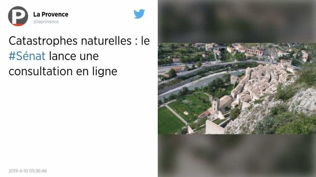 Catastrophes naturelles : le Sénat lance une consultation en ligne