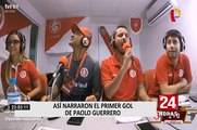 ¡Gooool! Así narró el canal oficial del Inter el primer gol de Guerrero