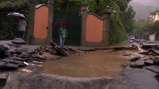 Fuertes lluvias en Brasil causan inundaciones y al menos diez personas han fallecido