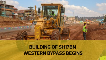 Building of Sh17bn Western bypass begins