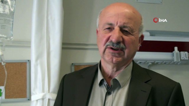 Omuzuna saplanan korkuluk demiri ile hastaneye kaldırıldı