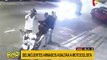 Lince: delincuentes armados asaltan a motociclista