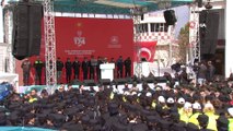 Cumhurbaşkanı Erdoğan: 'Şu anda cezaevlerinde 20 bin 226’sı hükümlü 10 bin 333’ü tutuklu olmak üzere, 30 559 FETÖ’cü bulunuyor. Tutuklu ve hükümlülerden 4 bin 446’sı da maalesef emniyet teşkilatımızın içinden çıkan hainlerdir'