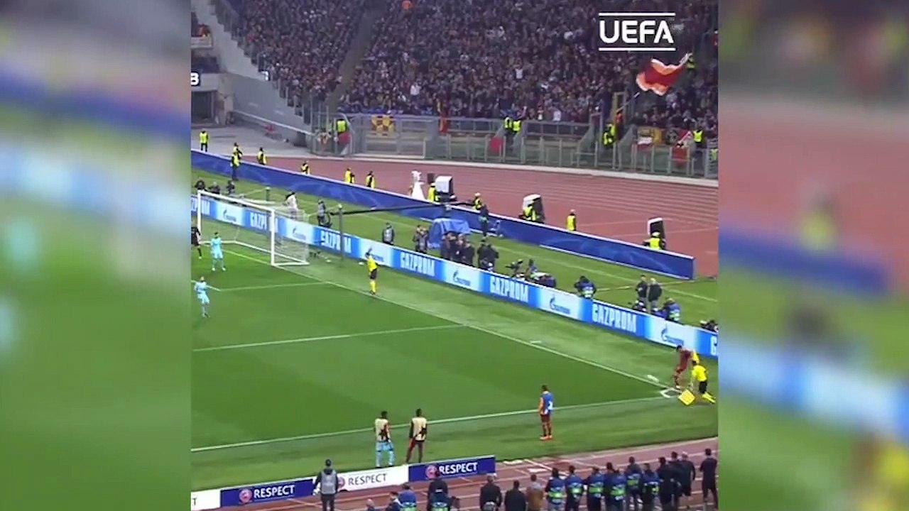AMAZING GOAL - UEFA ROMA