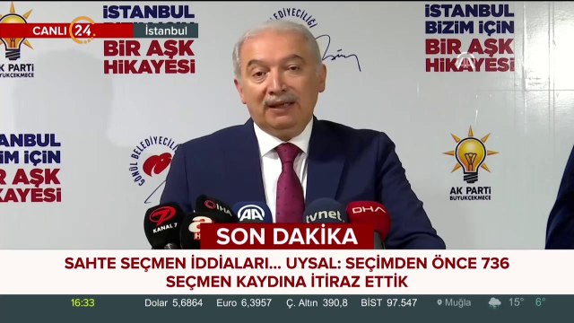 Kaydı dondurulan adreslere ise 830 seçmen kaydı daha yapılmış