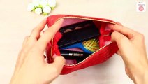 DIY ZIPPER AWESOME BAG SUPER FAST & EASY ~ Travel & Cosmetic Bag ~ Handmade Gift Idea