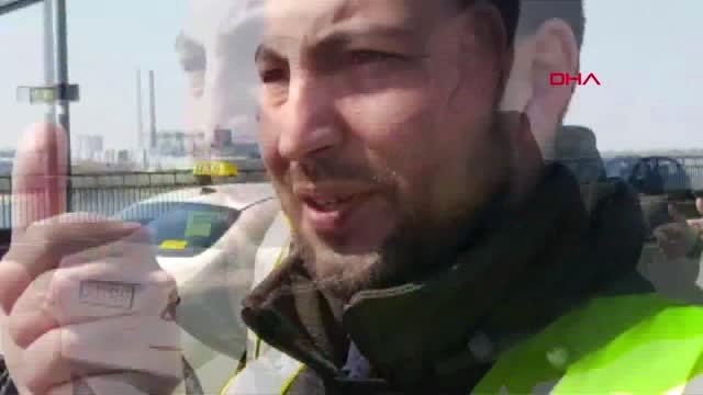 Dha Dış - Almanya'da Taksicilerden 'uber' Protestosu