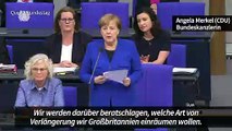 Brexit-Aufschub: Merkel stellt London Bedingungen