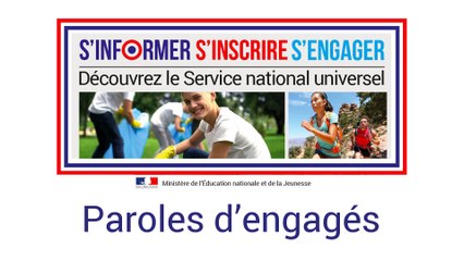 Service National Universel - Les lycéens témoignent