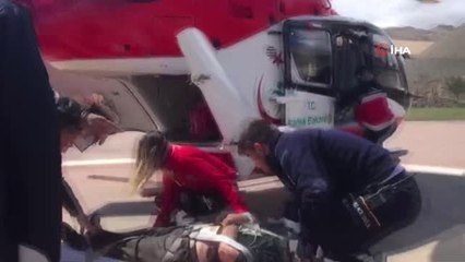 Download Video: Aort Damarı Yırtılan Hastanın İmdadına Ambulans Helikopter Yetişti