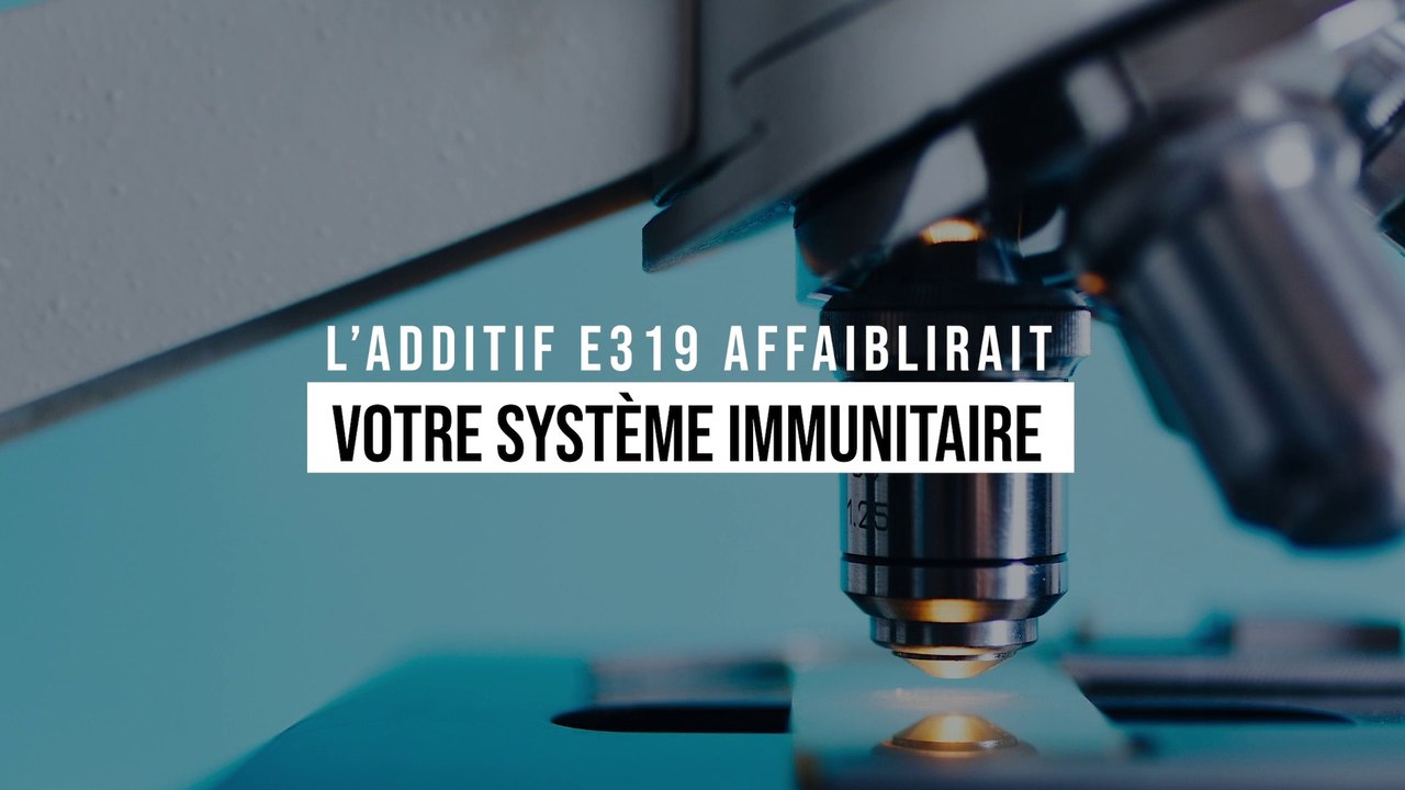 L’additif E319 que vous mangez tous les jours affaiblirait votre système immunitaire