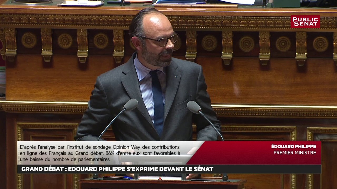 « Les Français ont renoué avec le goût de la discussion politique » se félicite Edouard Philippe