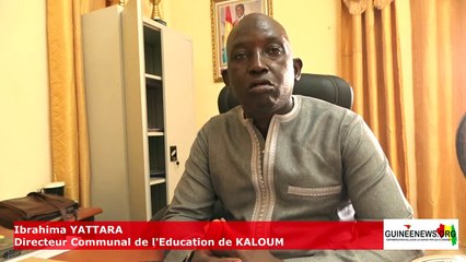Kaloum : les explications du DCE Ibrahima Yattara après les incidents dans les écoles