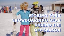 Storing Your Snowboarding Gear During the Off-season | Shawn Boday