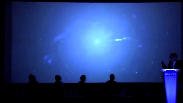 Premières images vidéo d'un trou noir