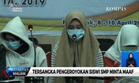 Tersangka Pengeroyokan Siswi SMP Minta Maaf