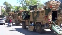 TSK'dan Suriye Sınırına Komando ve Zırhlı Araç Sevkiyatı