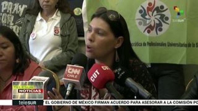 Trabajadores públicos de Chile reafirman llamado a paro laboral