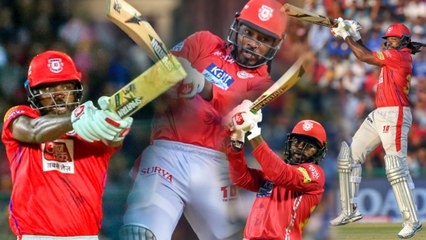 IPL 2019 MI vs KXIP: Chirs Gayle hits Behrendorff for 6 6 4 6 in one over | वनइंडिया हिंदी