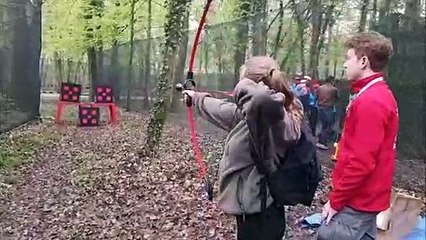On vous fait découvrir l'Archery Tag à Amnéville