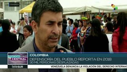 Colombia:víctimas del conflicto armado exigen respuestas a la Fiscalía