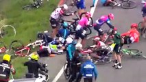 Cycling - The crash on the Tour of the Basque Country: Julian Alaphilippe, Geraint Thomas, Enric Mas ... !  Maximilian Schachmann wins !