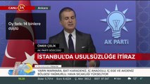 AK Parti Sözcüsü Ömer Çelik açıklama yapıyor