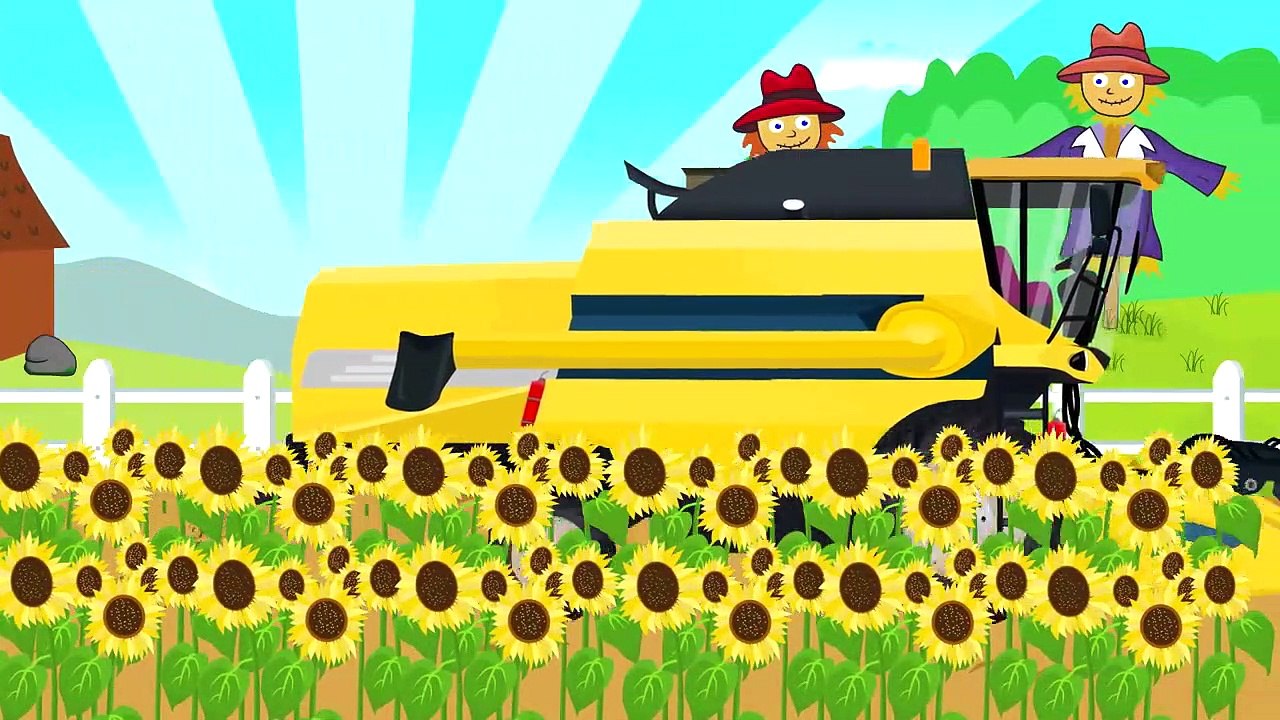 Rouge d'Assemblage de Tracteurs | Enfants sur la promenade en traîneau | Enfants en traîneau l'Hiver la neige fun | Traktor Bajka 18